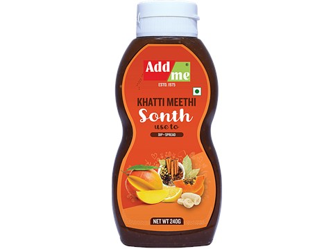 Add me Khatti Meethi Sonth Chutney - Samosa, PaniPuri and Bhelpuri Chatni, 240 g