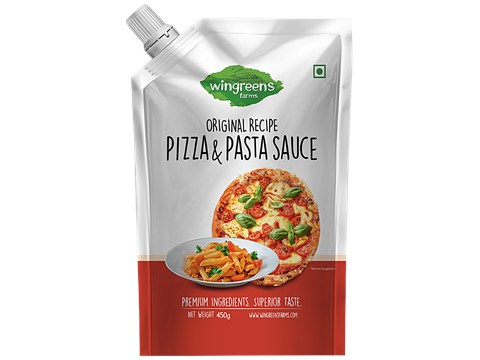 Wingreens Farms Original Recipe Pizza & Pasta Sauce, 450 g