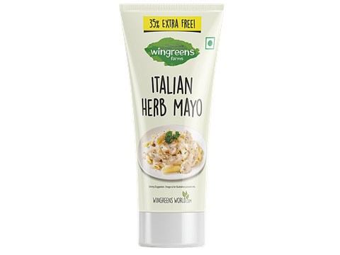 Wingreens Farms Italian Herb Mayo Dip & Spread, 180 g
