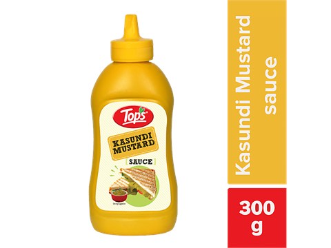 Tops Kasundi Mustard Sauce - Thick & Flavourful, 300 g