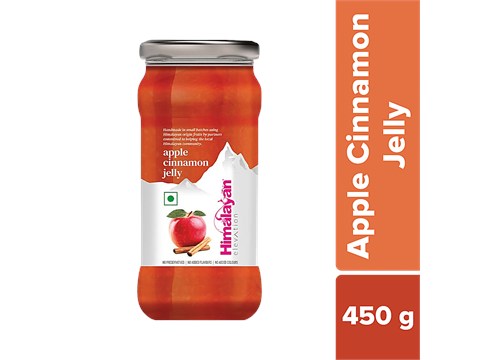 Himalayan Elevation Apple Cinnamon Jelly - No Preservatives, No Added Colours & Flavours, 450 g
