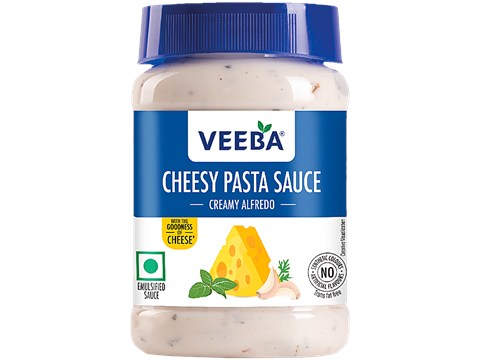 Veeba Creamy Alfredo Cheesy Pasta Sauce, 250 g