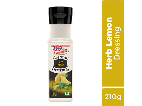 Dr.Oetker FunFoods Creamy Herb Lemon Dressing, 210 g