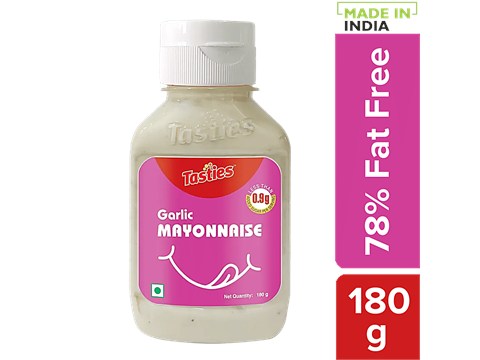 Tasties Garlic Mayonnaise, 180 g