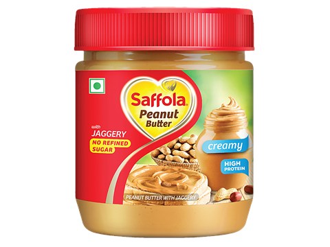 Saffola Peanut Butter - With Jaggery, Creamy, 350 g
