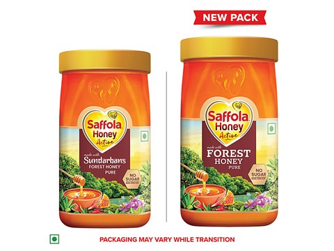 Saffola Honey Active - Made With Sundarbans Forest Honey, 1 kg