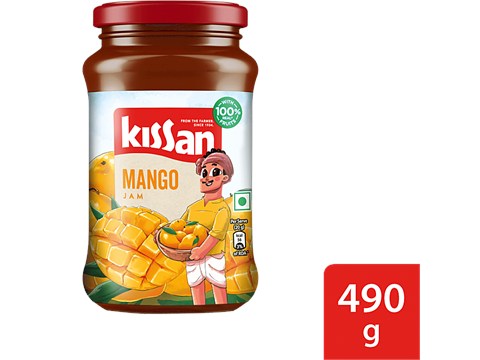 Kissan Mango Jam, 490 g