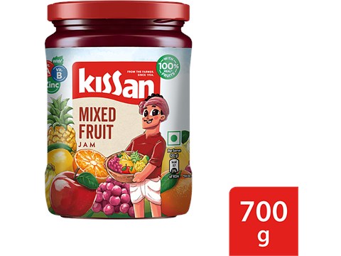 Kissan Mixed Fruit Jam, 700 g