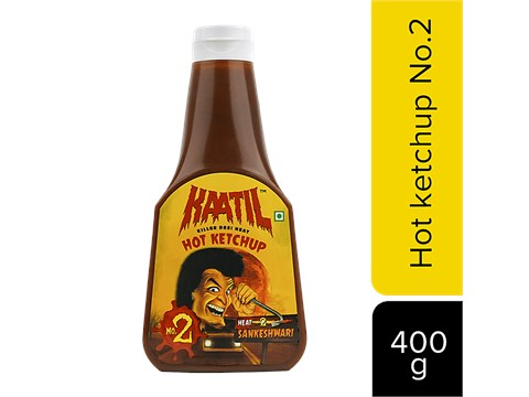 Kaatil Hot Ketchup - No.2, 400 g