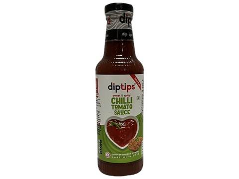 DipTips Chilli Tomato Sauce - Sweet & Spicy, 360 g