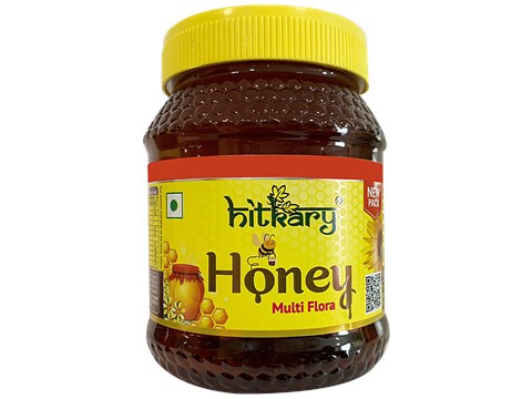 Hitkary Honey - Rich In Antibacterial & Antifungal Properties, 500 g