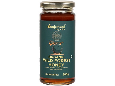 Sanjeevani Organics Wild Forest Organic Honey, 300 g