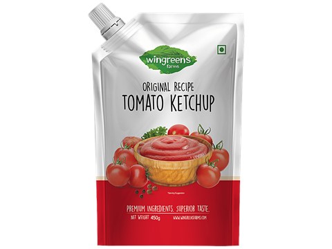 Wingreens Farms Original Recipe Tomato Ketchup Spread, 450 g
