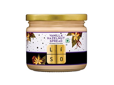 LISO Vanilla Hazelnut Spread, 290 g