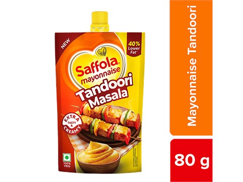 Saffola Mayonnaise - Tandoori Masala, 80 g