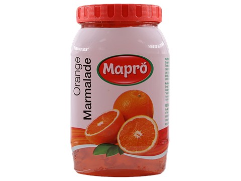 Mapro Jam Marmalade - Orange, 1 kg
