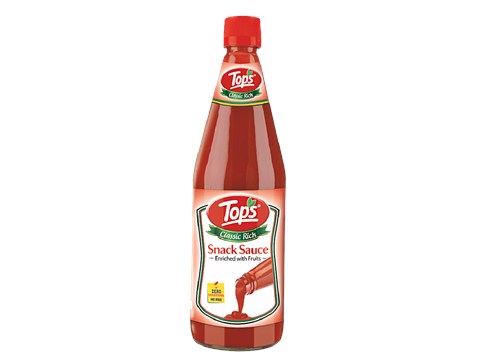 Tops Classic Rich - Snack Sauce, Enriched With Fruits, Zero Cholesterol, Fat Free, 970 g