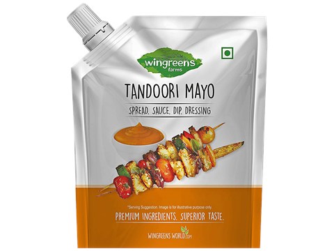Wingreens Farms Tandoori Mayo Dip & Spread, 180 g