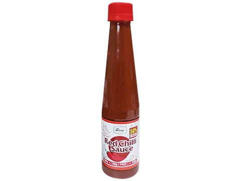 Dadaji Red Chilli Sauce - Unique Tangy & Spicy Flavour, 200 g