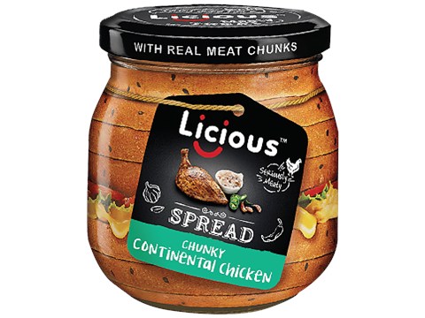 Licious Chunky Continental Chicken, 200 g