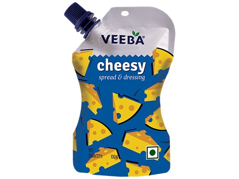 Veeba Cheesy Spread & Dressing - Sauce, 100 g