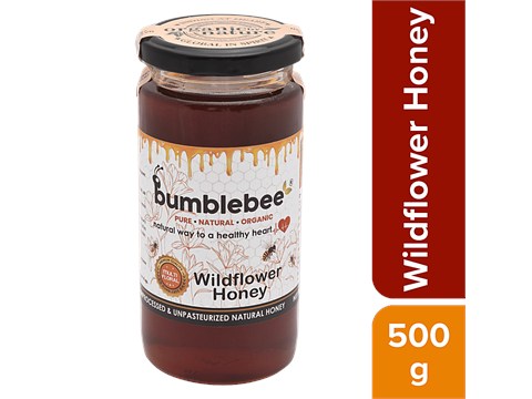 BUMBLEBEE Wildflower Honey, 500 g