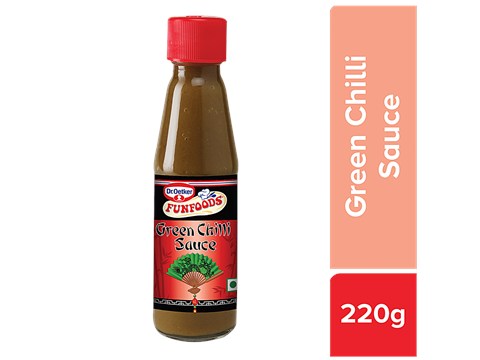 Dr.Oetker FunFoods Green Chilli Sauce, 200 g