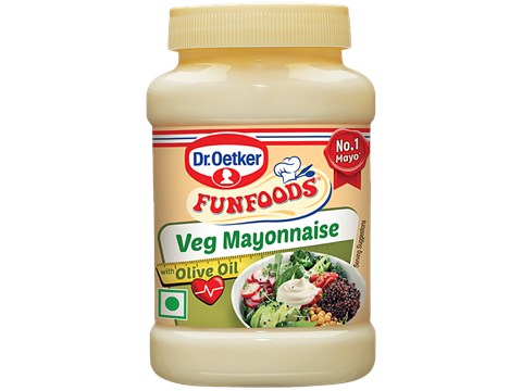 Dr.Oetker FunFoods Olive Oil Veg Mayonnaise, 250 g