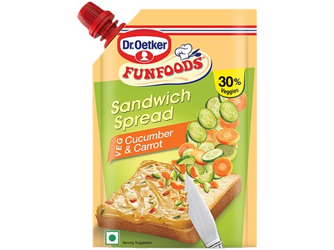 Dr.Oetker Funfoods Sandwich Spread - Veg, 100 g