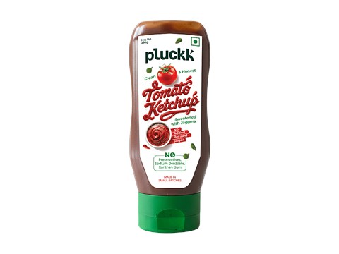 Pluckk Tomato Ketchup, 350 g