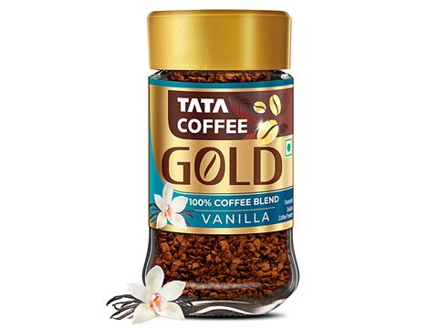 Tata Coffee Gold Instant Coffee Powder - Vanilla, 50 g