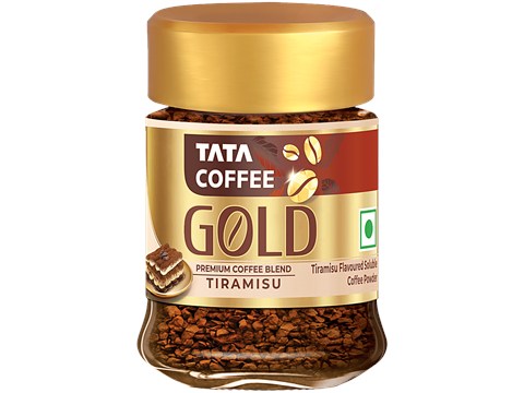 Tata Coffee Tiramisu Flavoured Gold Premium Coffee Blend, 25 g