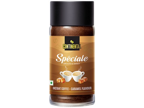 Continental Speciale Instant Coffee - Caramel Flavoured, 50 g