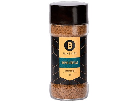 Brew & Bliss Irish Cream Instant Coffee, 100 g