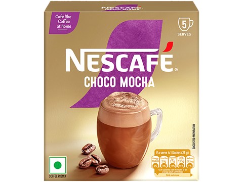 Nescafe  Choco Mocha Instant Coffee Premix, 125 g