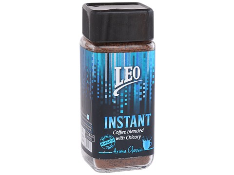 Leo Instant Coffee - Aroma Classic 70% Coffee & 30% Chicory, 100 g