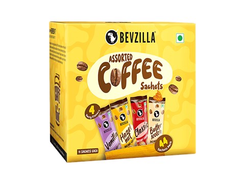 Bevzilla Assorted Coffee Sachets, 88 g