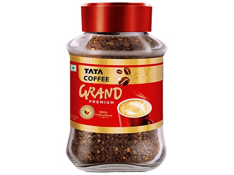 Tata Coffee Premium Instant Coffee - Coffee Blend, 90 g