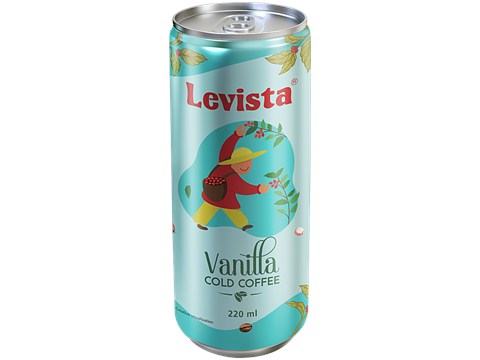 LEVISTA Vanilla Cold Coffee, 220 ml