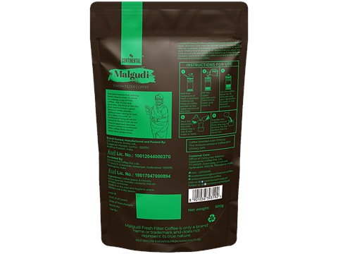 Continental Malgudi 60 Degree Fresh Filter Coffee, 500 g