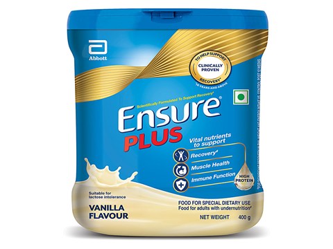 Ensure Plus Vanilla Flavoured Health Drink Powder, 400 g