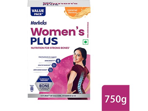 Womens Horlicks Women's Plus Caramel, 750 g