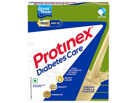Protinex  Diabetes Care - High In Fibre & Protein, Creamy Vanilla Flavour, 200 g