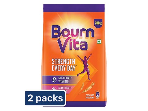 Bournvita Chocolate Nutrition Drink, 2x700 g