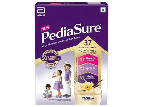 Pediasure Vanilla Nutrition Drink Mix 2 to 6 Years, 375 g