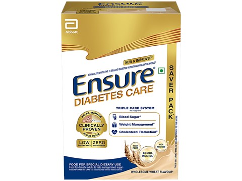 Ensure Diabetes Care Wholesome Wheat Flavour Nutrition Drink, 950 g