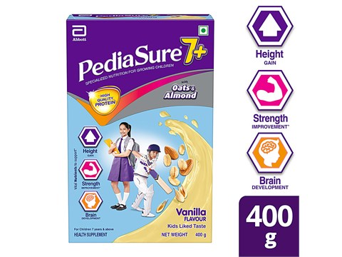 Pediasure 7+ Nutrition Drink - Vanilla Flavour, 400 g