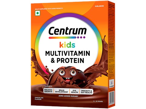 Centrum Kids Multivitamin & Protein Nutrition Drink Powder - Chocolate, 200 g