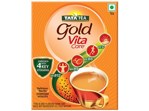 Tata Tea Gold Vita Care - With Vitamin D, B6, B9 & B12, 500 g