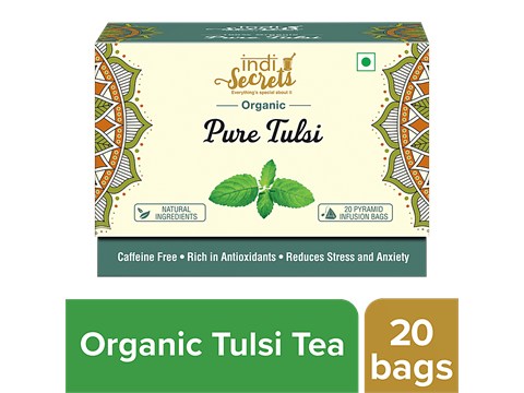 indiSecrets Pure Tulsi Tea, 34 g